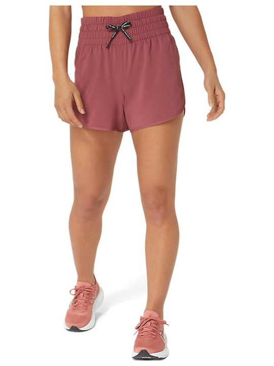 ASICS Women's High-waisted Sporty Shorts Pink