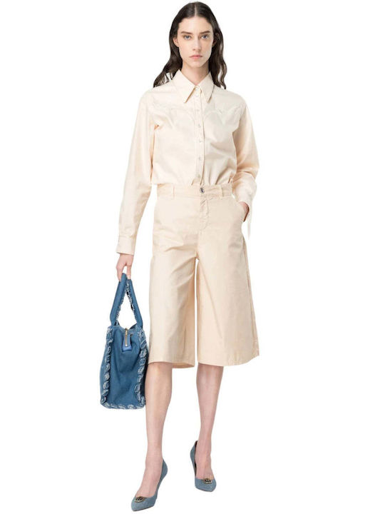 Pinko Damen Bermuda Beige