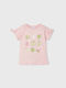 Mayoral Kids Blouse Short Sleeve Pink