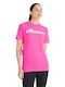 Ellesse Sml09105 Femeie Sport Bluză Mâneci scurte Neon Pink