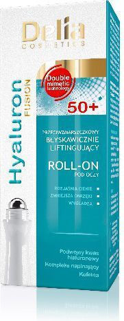 Delia Cosmetics Hyaluron Fusion Κρέμα Ματιών για Αντιγήρανση , Ενυδάτωση & Σύσφιξη 15ml