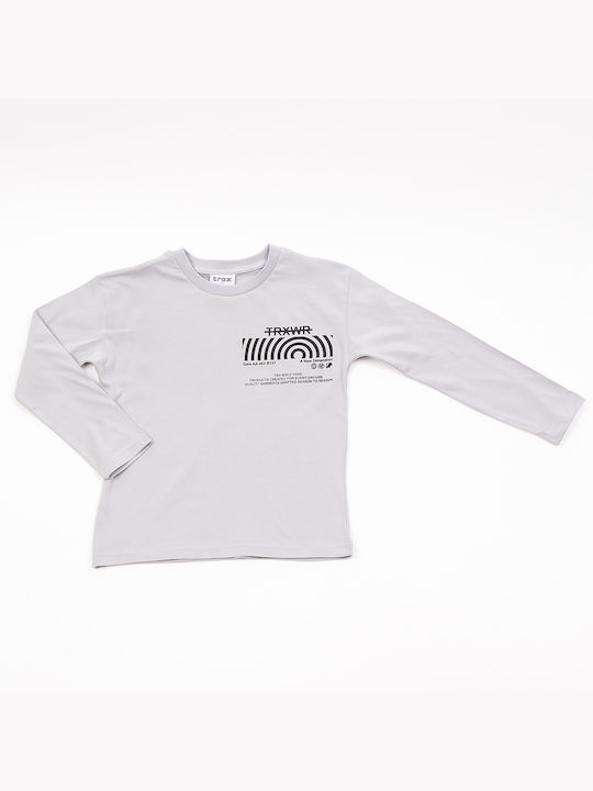 Trax Kids Blouse Long Sleeve grey