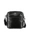 Guess Shoulder / Crossbody Bag with Zipper & Internal Compartments Black 5cm