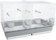 Voltrega Κλουβί Ζευγαρώστρα Πτηνών 70x40x44εκ.