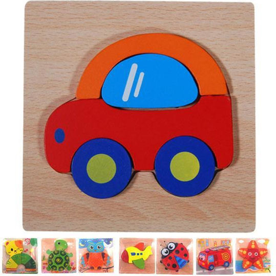 Holz Kinderpuzzle für 1+ Jahre 8pcs (Verschiedene Designs) 1Stück Next