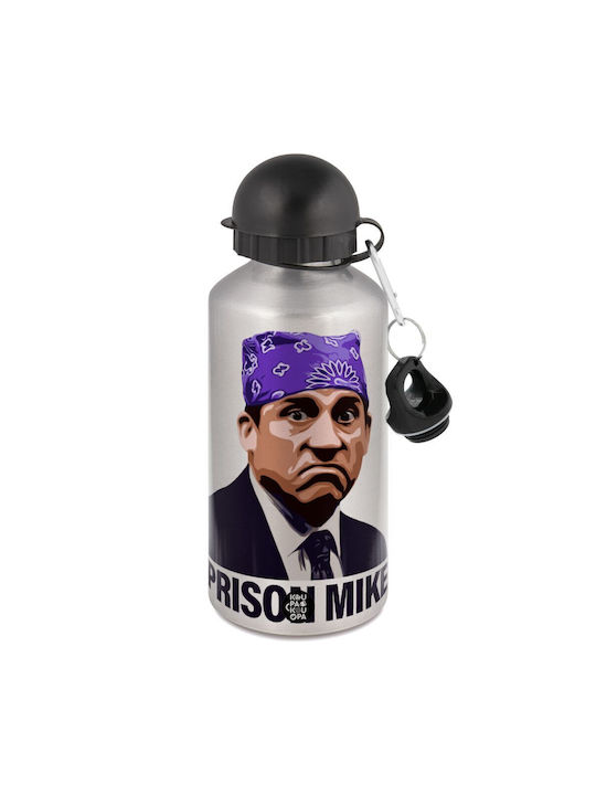 Koupakoupa Prison Mike The Office Бутилка Алуминиева 500мл Сребрист