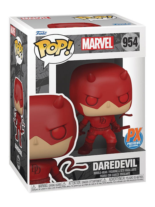 Funko Pop! Marvel: Marvel - Daredevil Bobble-He...