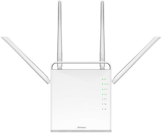 Strong Dual Band Gigabit 1200 Ασύρματο Router