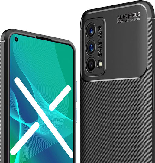 Erbord Back Cover Plastic / Silicone Black (Realme GT Master)