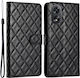 Binfen Diamond Lattice Wallet Δερματίνης Μαύρο ...