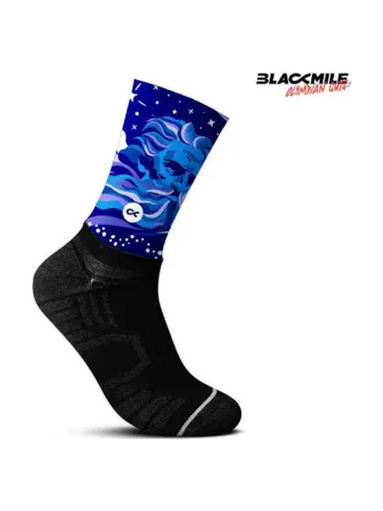 Blackmile Aero Performance Poseidon Laufsocken Schwarz
