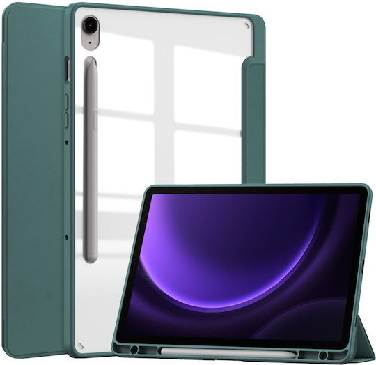Flip Cover Durabilă Verde (Samsung Galaxy Tab S9 FE)