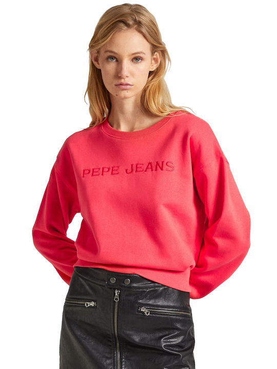 Pepe Jeans Women's Sweatshirt Red
