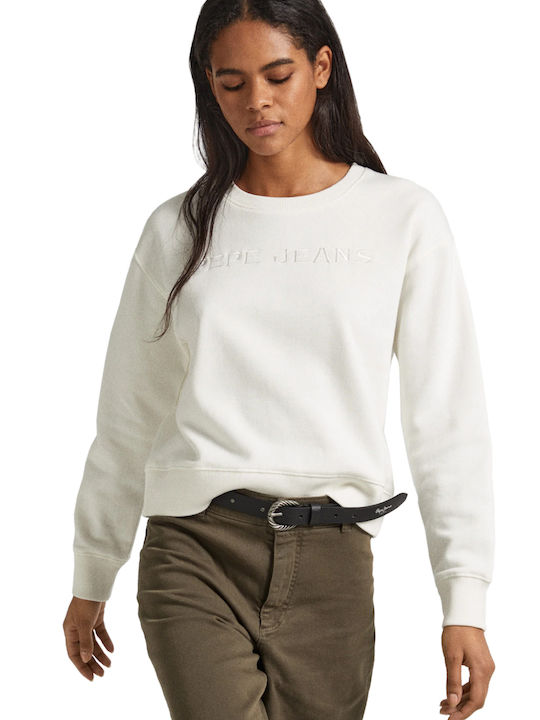 Pepe Jeans Women's Sweatshirt White