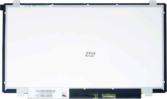 Monitor 14" Slim / LED 1366x768 Glossy 30 Pin for Laptop Toshiba SATELLITE C40-C-10K 2727