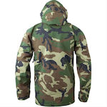 Mil-Tec Laminated Woodland Hunting Jacket Khaki