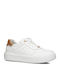 Damen Anatomisch Flatforms Sneakers Weiß