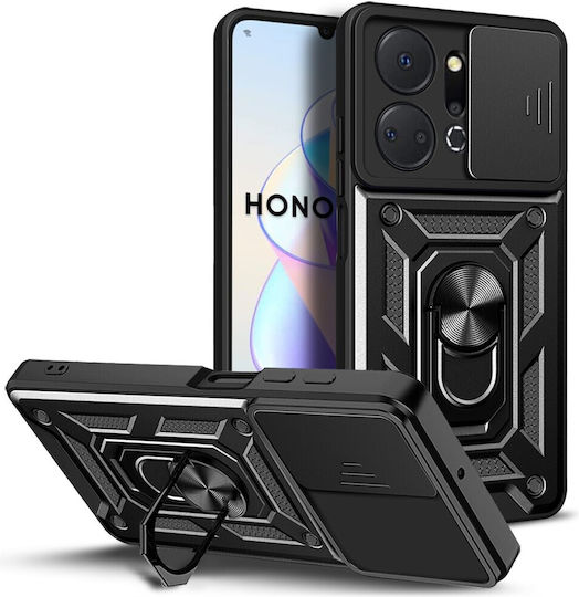 Back Cover Μεταλλικό Μαύρο (Honor X7a)