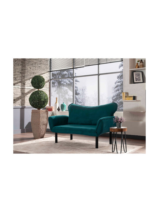Chatto Двуместен Диван Спалня Петрол 140x65x70см