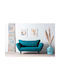 Vino Doppelsitzer Sofa Bett Petrol 120x50x38cm