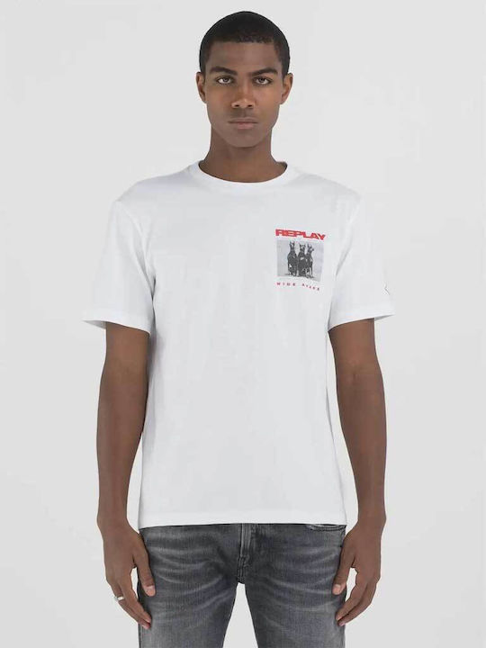 Motorcycle T-shirt Λευκό
