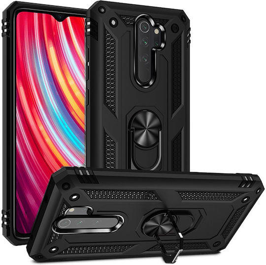 Back Cover Μεταλλικό Μαύρο (Galaxy Note 8Redmi Note 8 ProOnePlus 8 ProRealme 8/8 Pro)