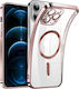 Back Cover Silicone Pink (iPhone 12 / 12 Pro)