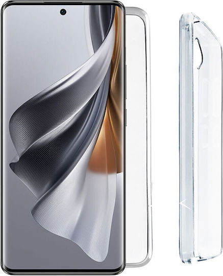 Volte-Tel Slimcolor Air Umschlag Rückseite Silikon Transparent (Oppo Reno8 T)