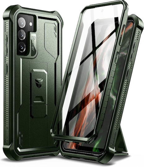 Dexnor С пълно покритие (360°) Зелен (Galaxy S21 FE 5G)