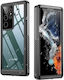Redpepper Dot+ 360 Full Cover 2mm Αδιάβροχο Μαύρο (Galaxy S22 Ultra 5G)