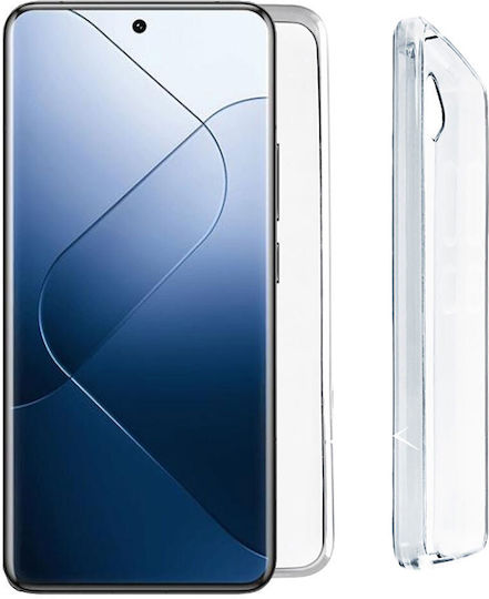 Volte-Tel Slimcolor Air Back Cover Σιλικόνης Διάφανο (Xiaomi 14 Pro)