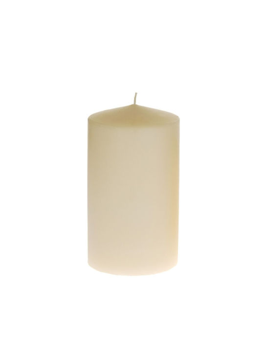 Iliadis Decorative Candle Beige 1pcs