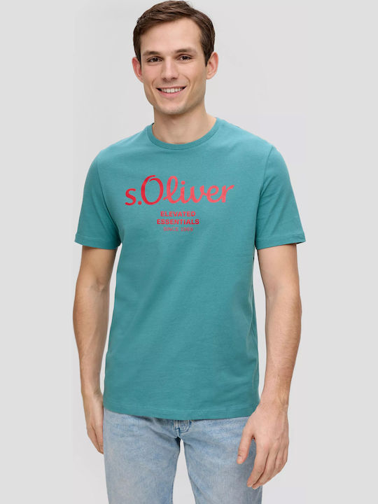 s.Oliver Red Label T-shirt Τιρκουάζ