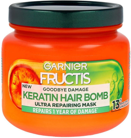 Garnier Goodbye Damage Μάσκα Μαλλιών για Επανόρθωση με Κερατίνη 320ml