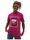 Vans Men's Short Sleeve T-shirt Fuchsia