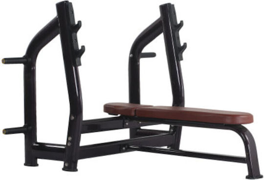 Viking Horizontal Workout Bench with Stands Black