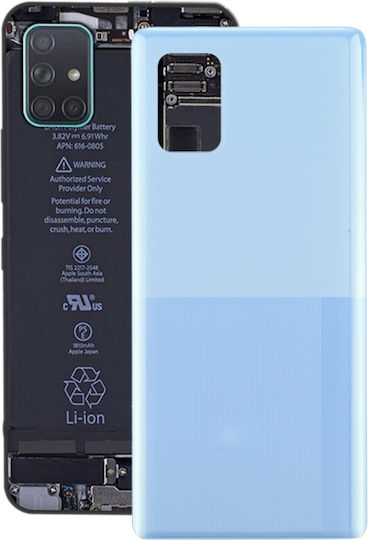 Batterieabdeckung Blau für Samsung Galaxy A71 5G SM-A716