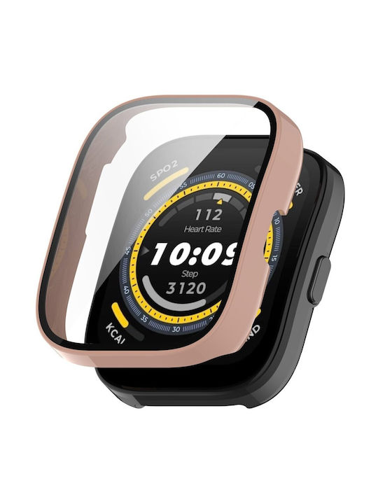 Πλαστική Θήκη σε Ροζ χρώμα για το Amazfit Bip 5 Πλαστική Θήκη σε Ροζ χρώμα για το Amazfit Bip 5