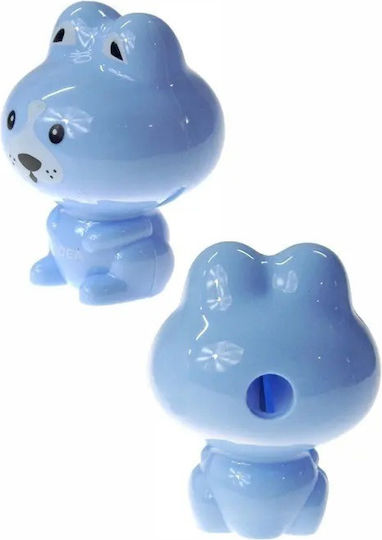 Derform Plastic Sharpener Light Blue 1pcs