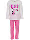 Minnie Mouse Детска пижама White/pink