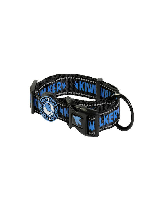 Kiwi Dog Collar in Blue color Large