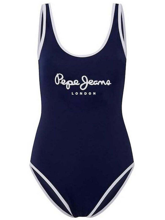 Pepe Jeans One-Piece Swimsuit Blue