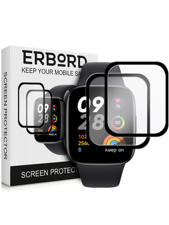 Erbord Full Face Tempered Glass pentru Redmi Watch 3 1buc