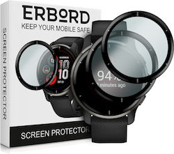 Erbord Full Face Tempered Glass Garmin Venu 2 Plus 1τμχ