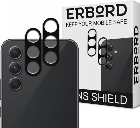 Erbord Kameraobjektiv Schwarz für (Samsung Galaxy A34 5G)