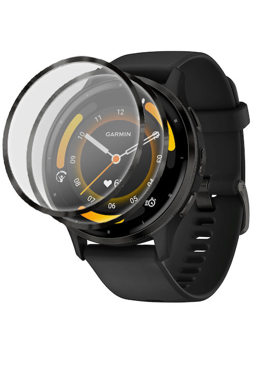 Erbord Full Face Tempered Glass για το Garmin Forerunner 965 1τμχ