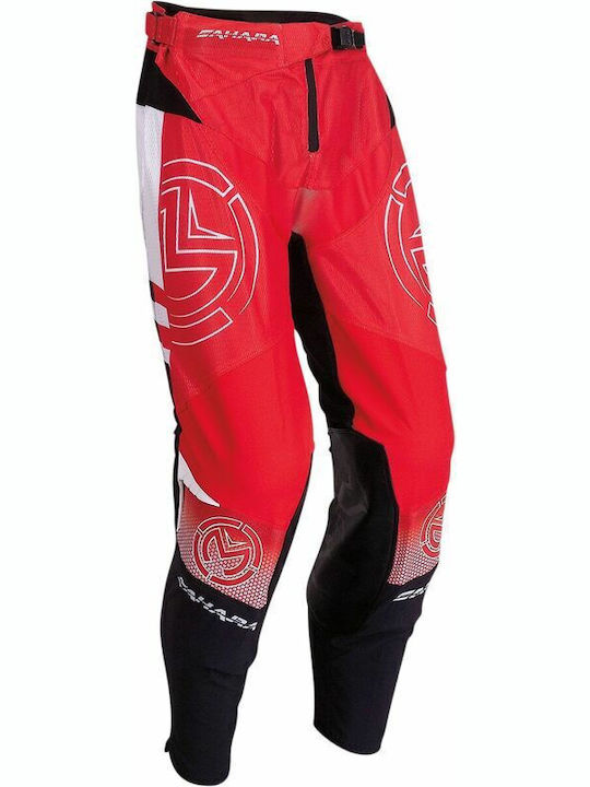 Moose Racing Sahara Men's Summer Motocross Pants Red