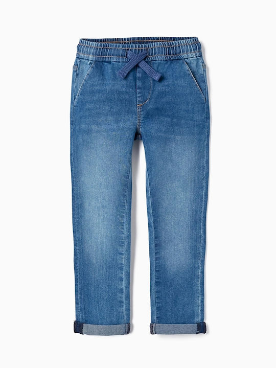 Zippy Pantaloni copii din denim Albastru