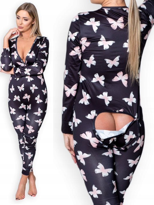 Winter Women's Onesie Pyjama White