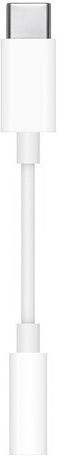 Apple Μετατροπέας 3.5mm female σε USB-C male Λευκό 1τμχ MU7E2ZM/A